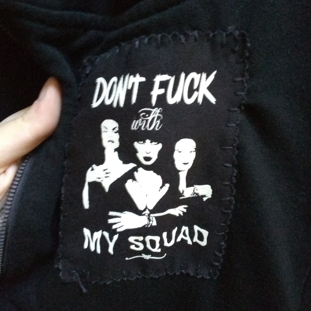 Gothic, Punk Sleeveless hoodie